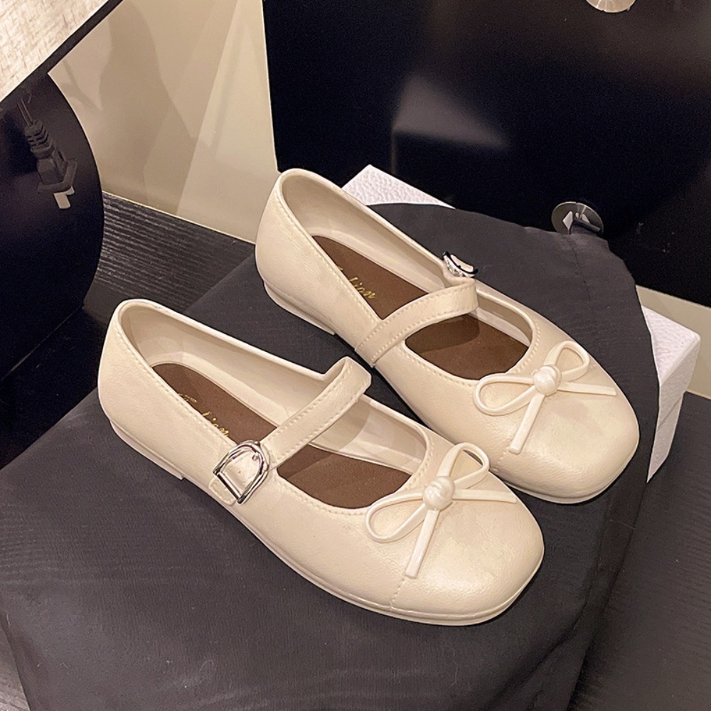 Mule Slip On - Süße Damen-Sandalen mit Perlen und Schleife,