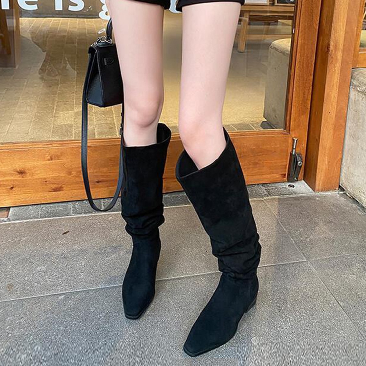 Damen-Kniehohe Stiefel 2026 Fr – Sock Boot Women Bewertung und Preis