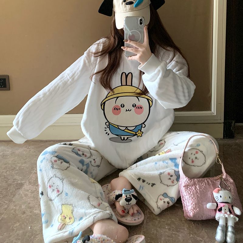 Cartoon Usagi Fleece-Pyjama-Se – Women Shoes Xxl Bewertung und Preis