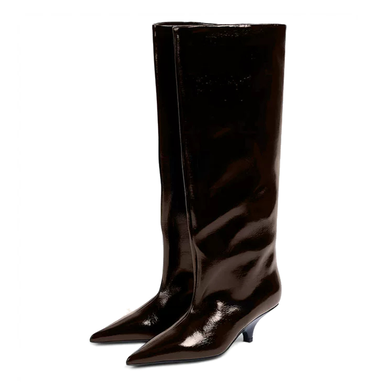 Street-Style Neue Wintermode D – Knee High Boots Women Bewertung und Preis