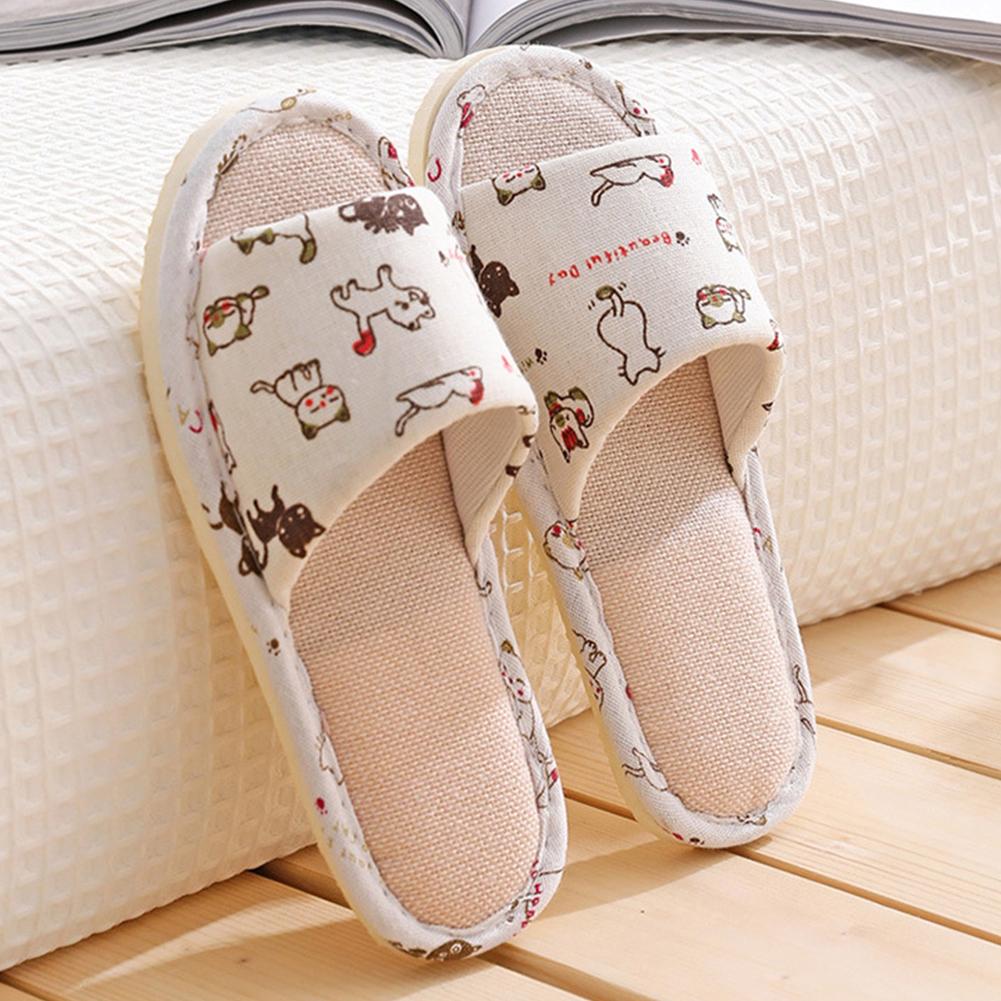 Damen Leinen-Hausschuhe Leicht – Mule Slip On Bewertung und Preis