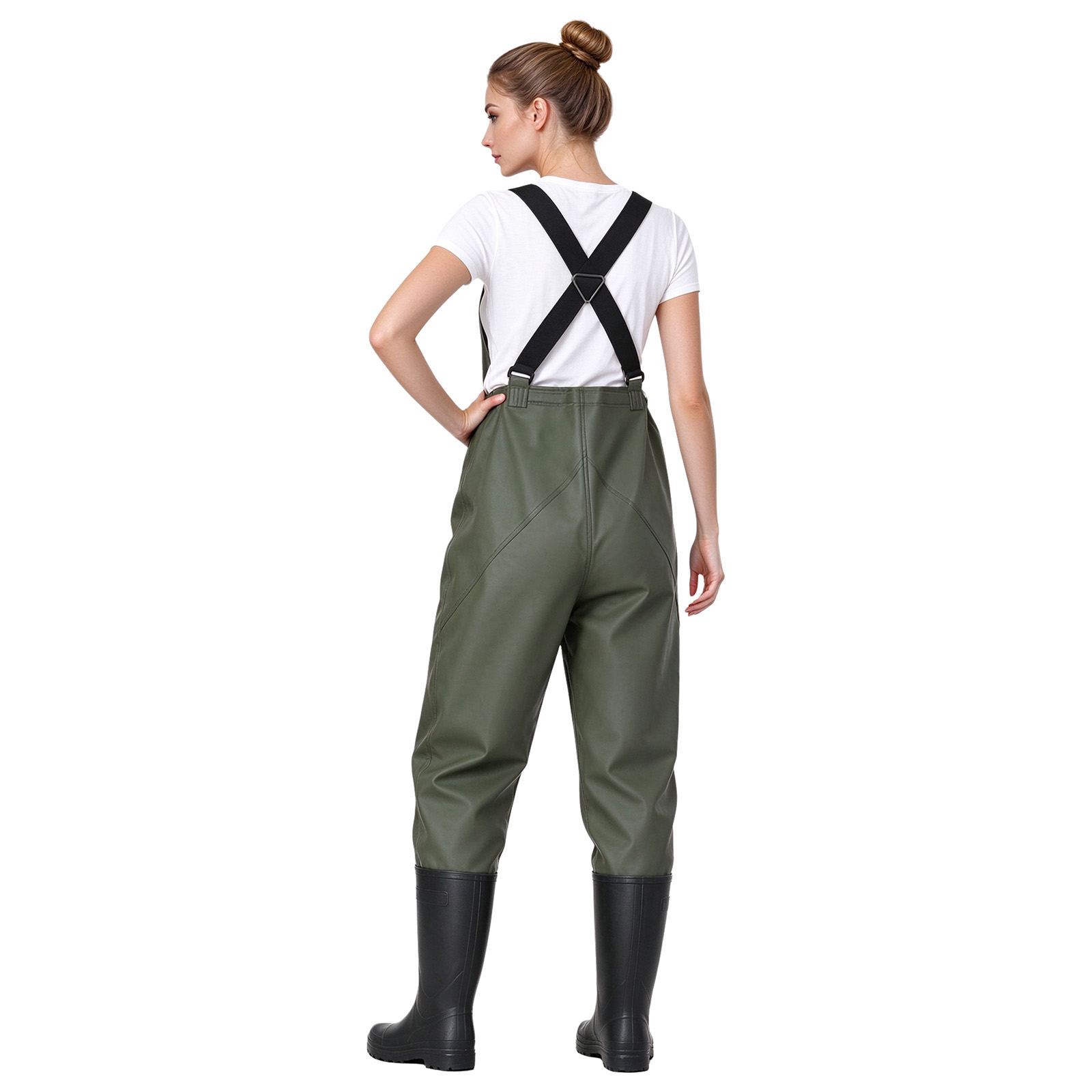 Damen-Halbbody-Wathose aus PVC – Women Shoes Xxl Bewertung und Preis