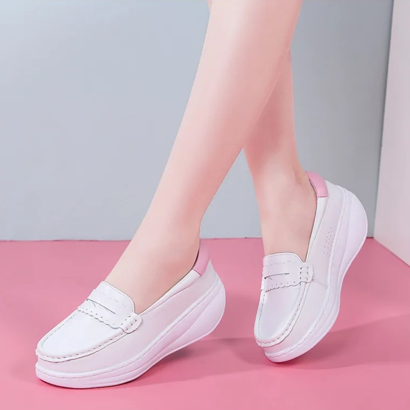 2025 Weiß Rosa Krankenschweste – Women Shoes Tennis Bewertung und Preis