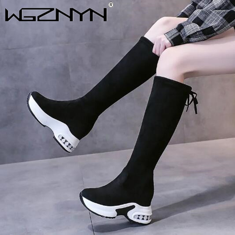 Winter Warme Chunky Plattform  – Knee High Boots Women Bewertung und Preis