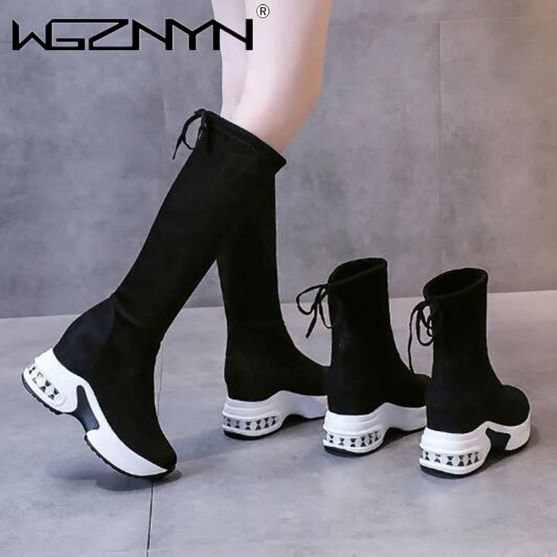 Winter Warme Chunky Plattform  – Knee High Boots Women Bewertung und Preis