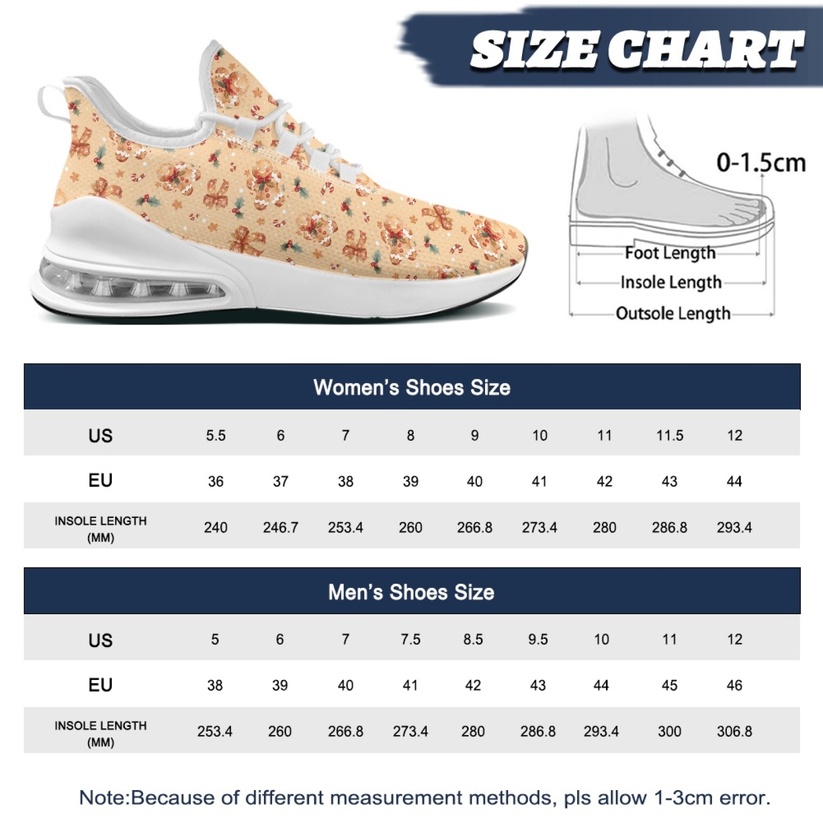 PENSTROLL Weihnachts-Lebkuchen – Women Shoes Tennis Bewertung und Preis