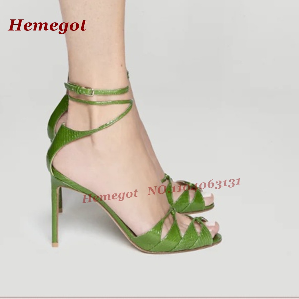 Grüne Riemchensandalen mit Kro – Women'S Shoes Clogs Bewertung und Preis